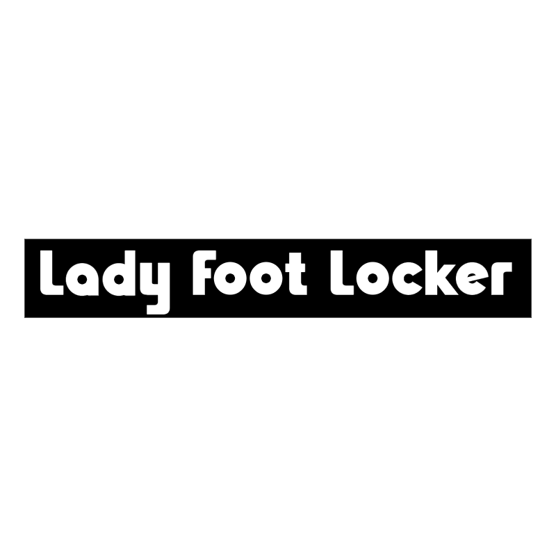 Lady Foot Locker vector