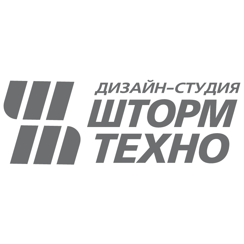 Shtorm Techno vector logo