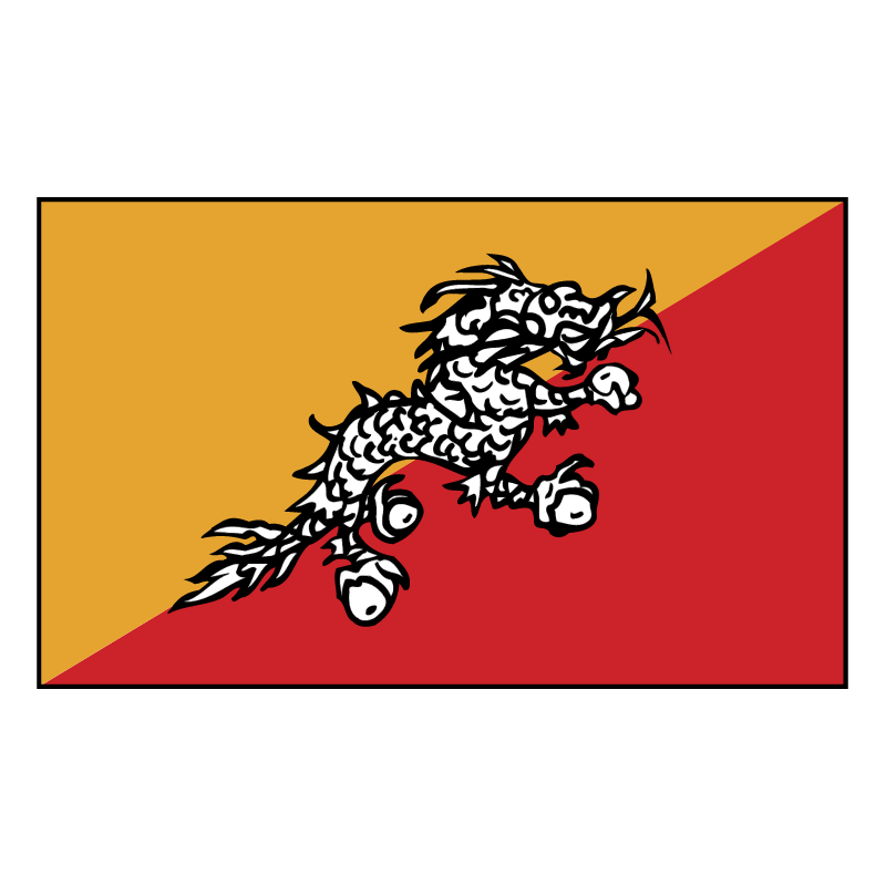 Bhutan 68860 vector