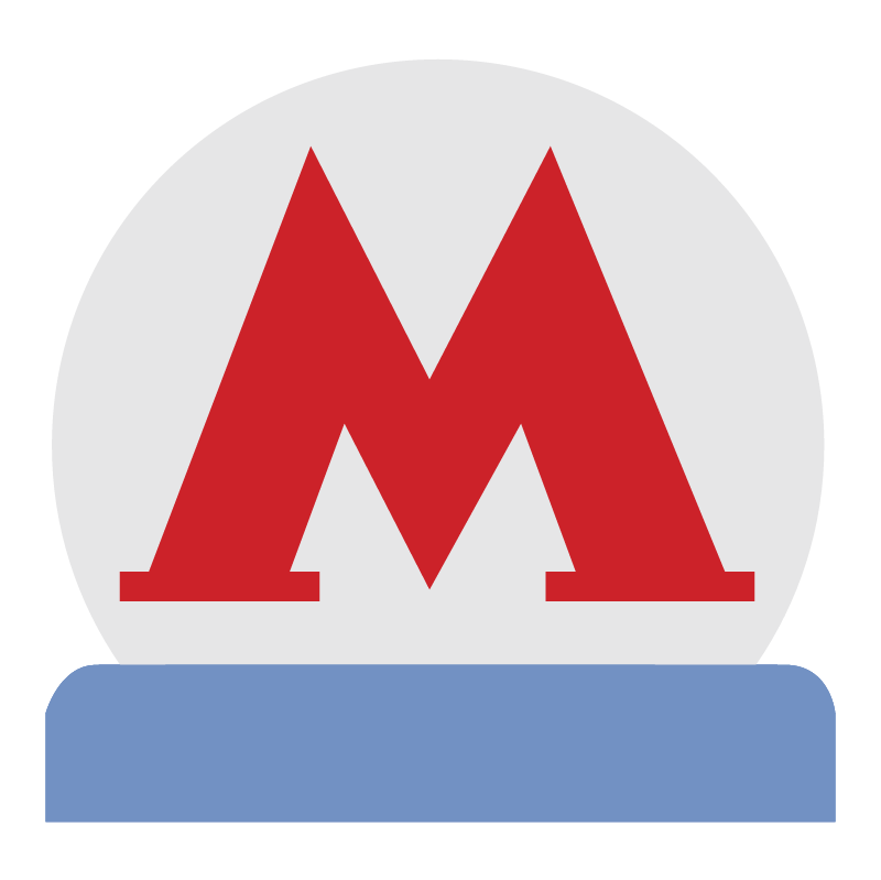Metro Moscow vector
