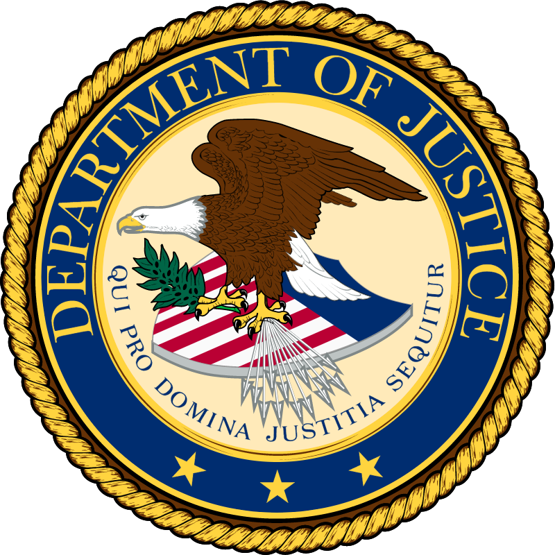US Department Of Justice vector