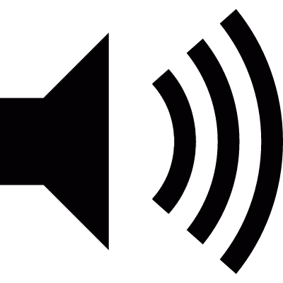 Sound on vector logo
