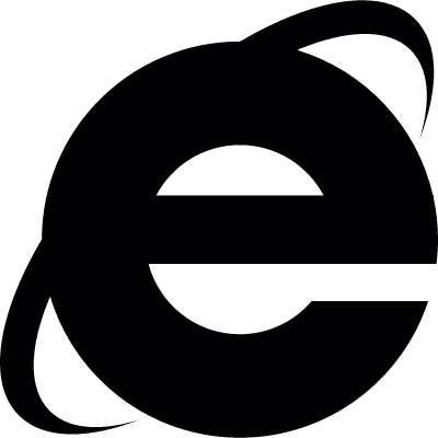 Internet explorer Logo vector logo