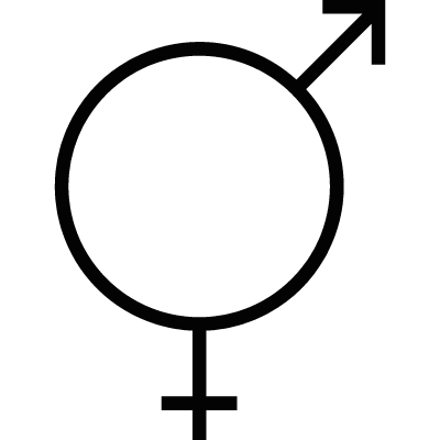 Gender symbols vector logo