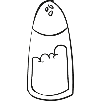 Salt Shaker vector logo