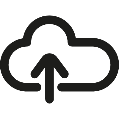 Upload to Cloud vector logo