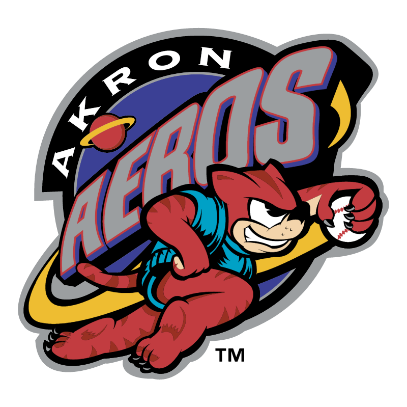 Akron Aeros 58214 vector logo