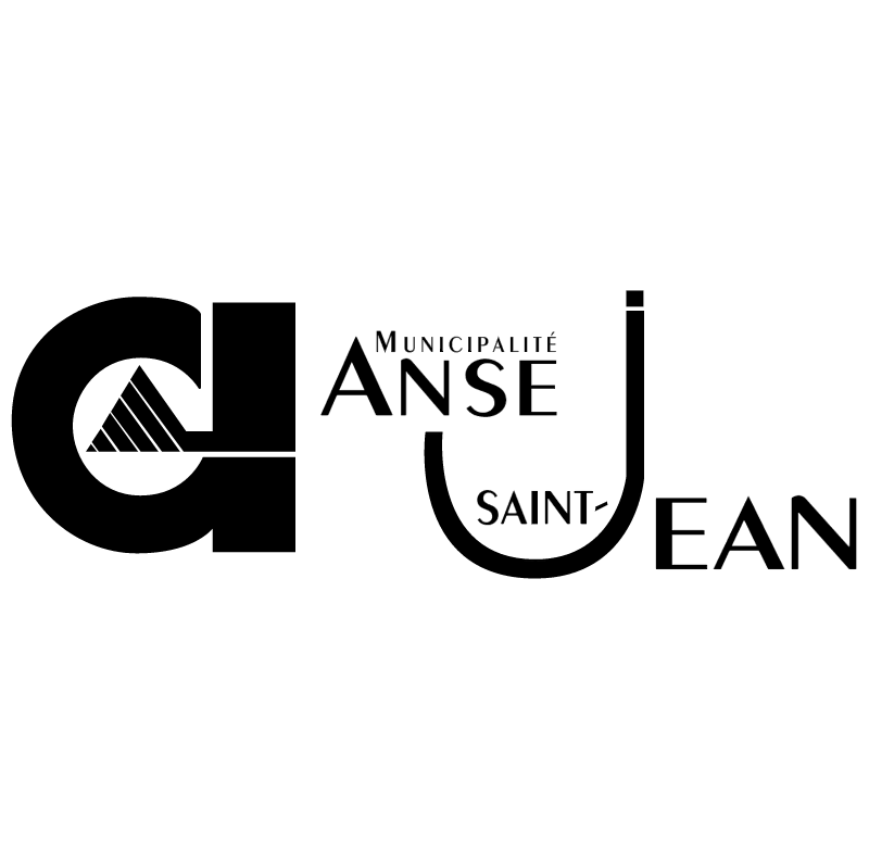 Anse Saint Jean vector logo