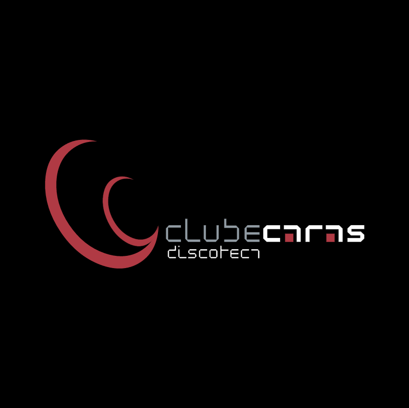 Clube Caras Discoteca vector logo
