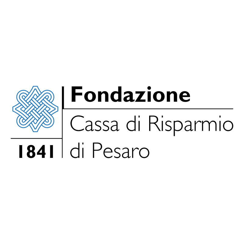 Fondazione Cassa di Risparmio Pesaro vector logo