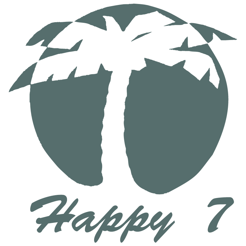 Happy 7 vector logo