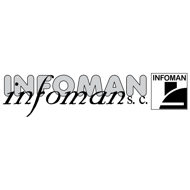 Infoman vector logo