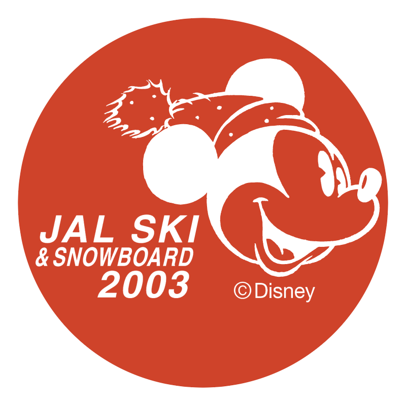 JAL Ski &amp; Snowboard 2003 vector