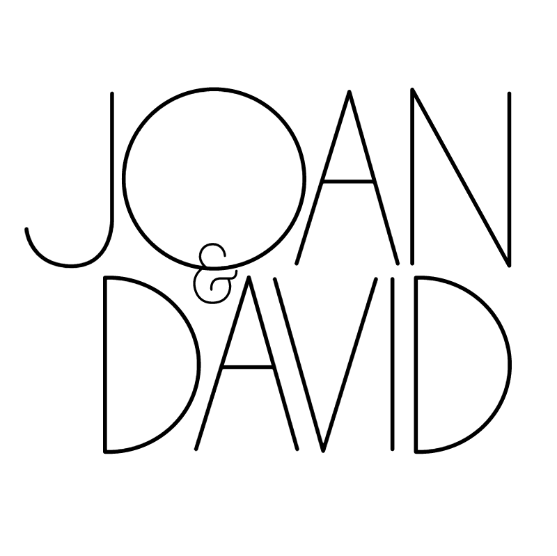 Joan &amp; David vector logo