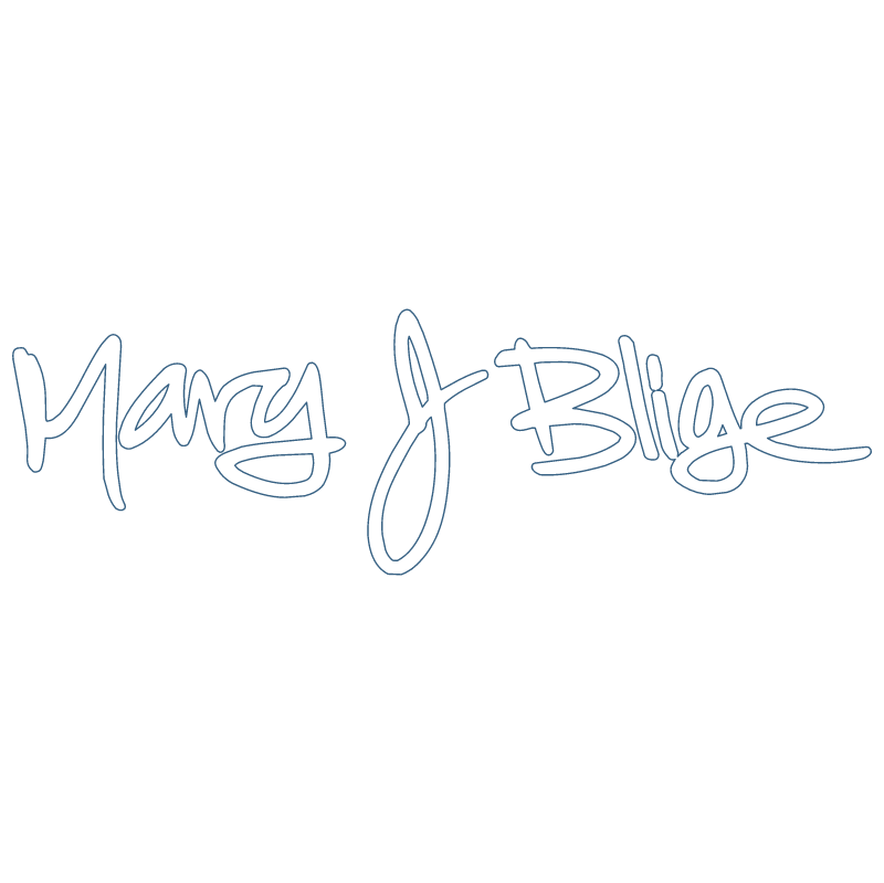 Mary J Blige vector logo