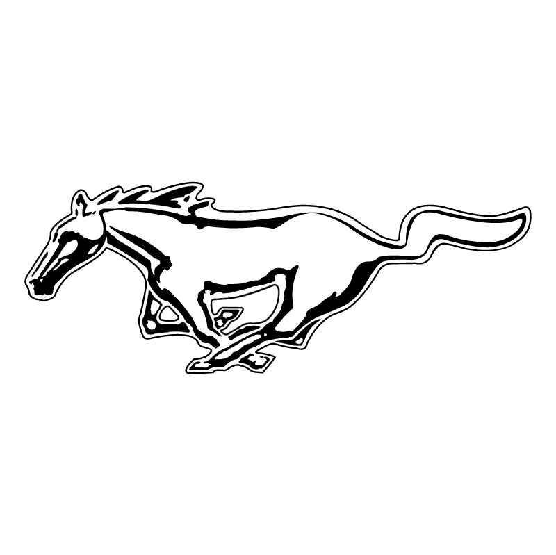 Mustang vector logo