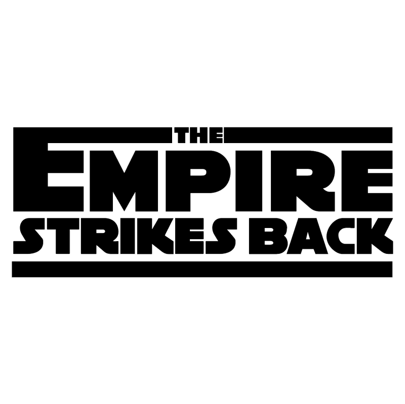 The Empire Strikes Back vector logo