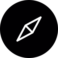 Safari compass logo vector