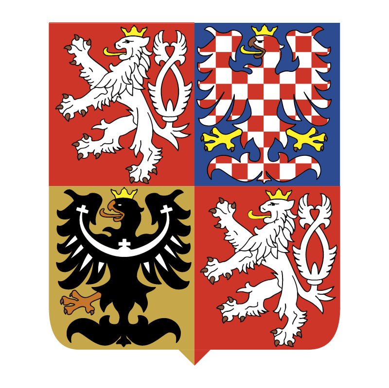 Czech Republic National Emblem vector