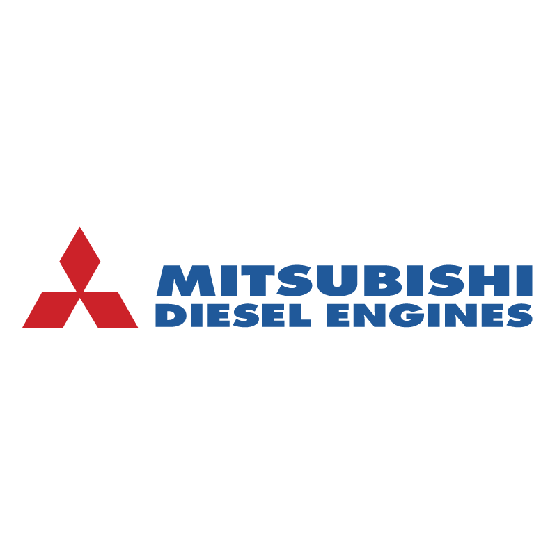 Mitsubishi Diesel Engines vector