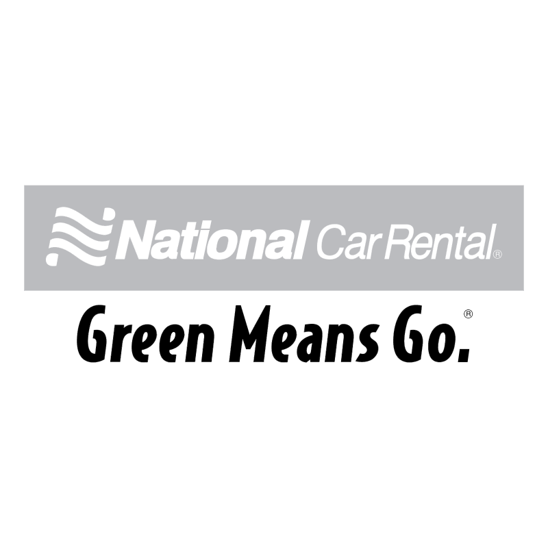 National Car Rental vector