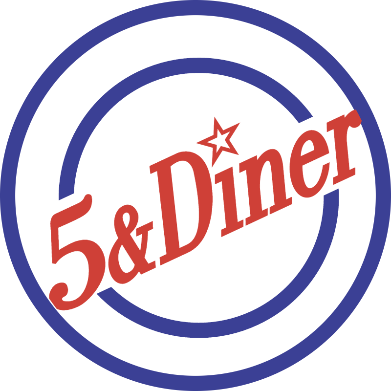 5 &amp; Diner vector