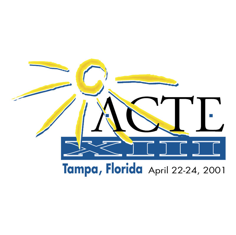 ACTE XIII Tampa 67906 vector logo