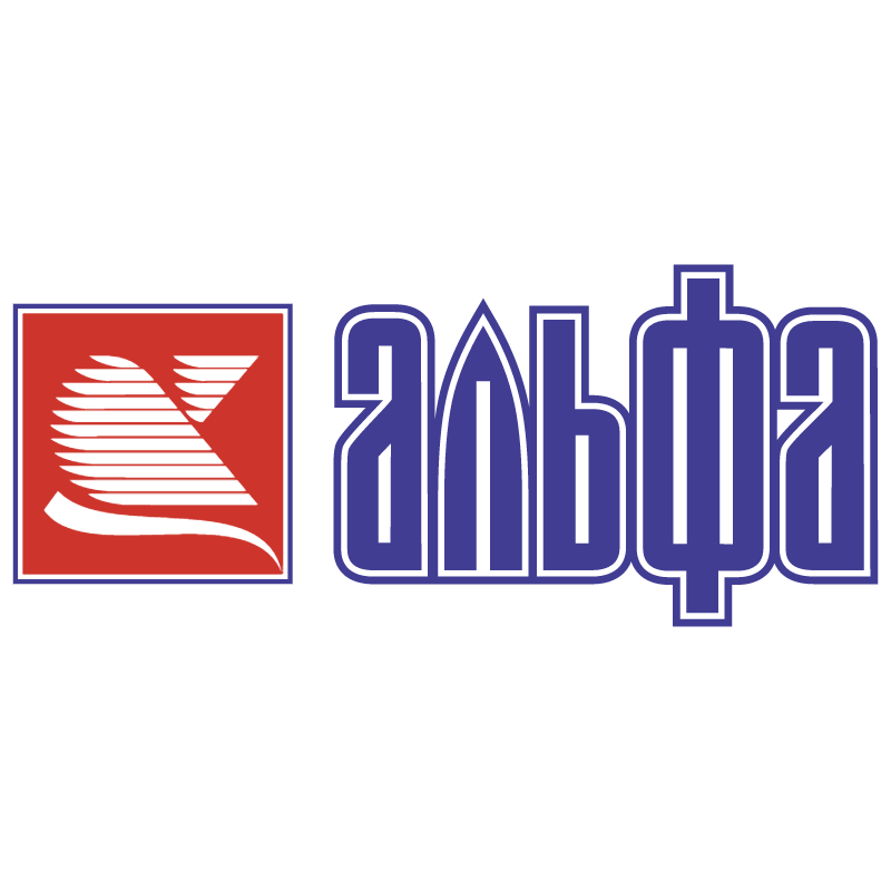 Alpha vector logo