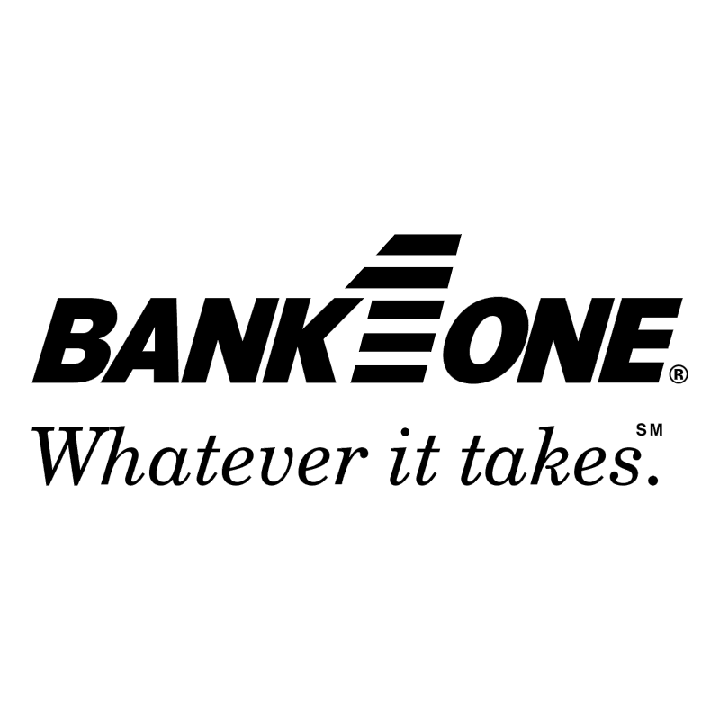 Bank One 55170 vector logo