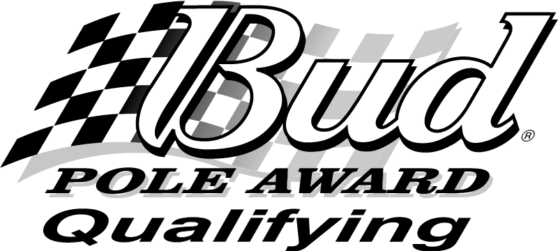 Bud Pole Award Qualifying vector