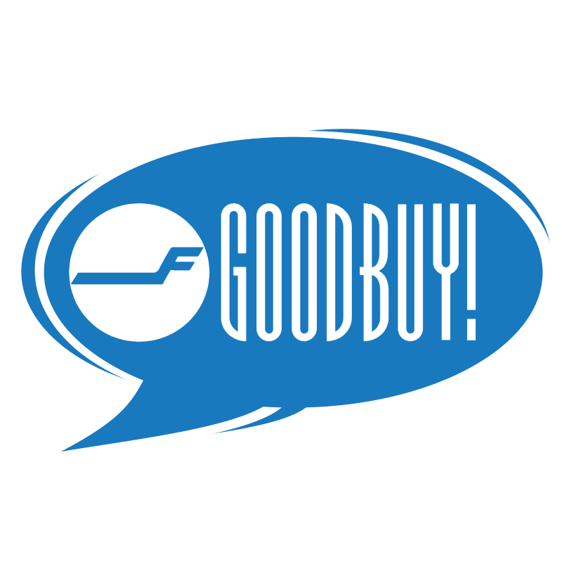 Finnair Goodbye! vector logo