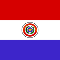 Flag of Paraguay vector
