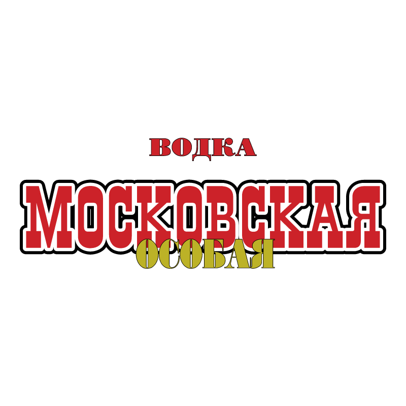 Moskovskaya Vodka vector logo