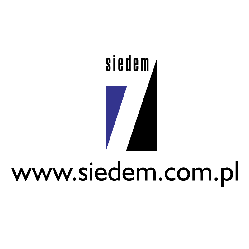 Siedem vector logo