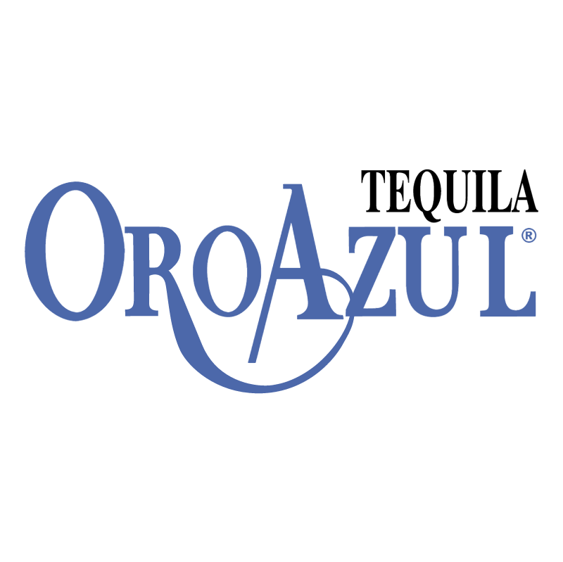 Tequila Oro Azul vector