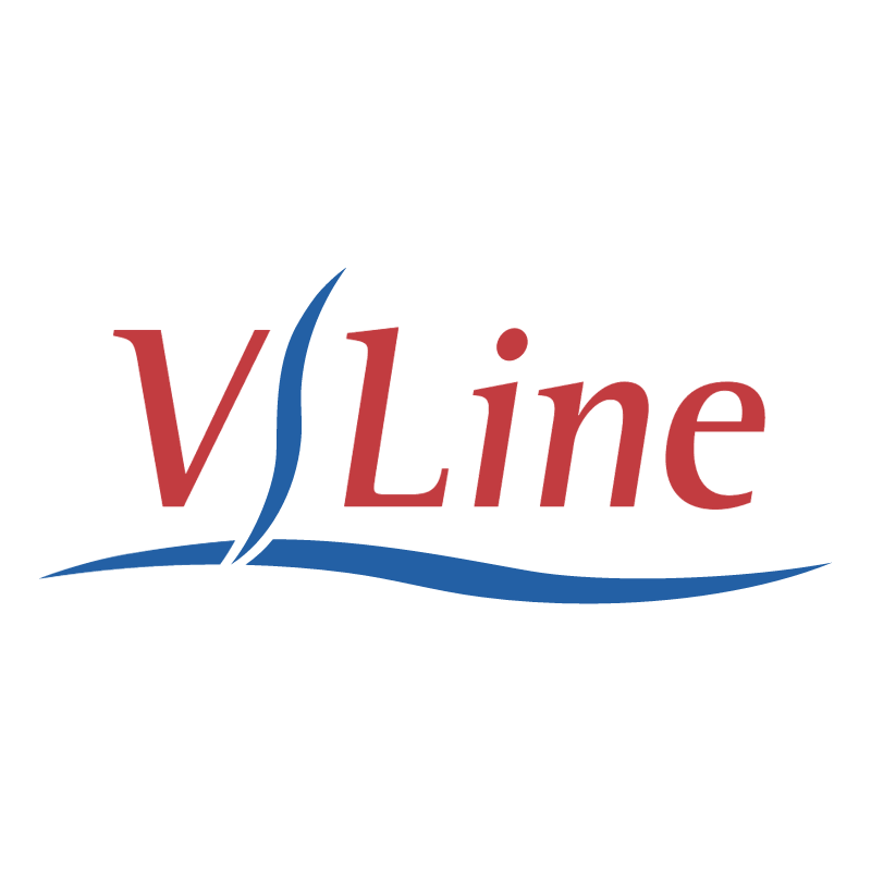 V Line vector logo