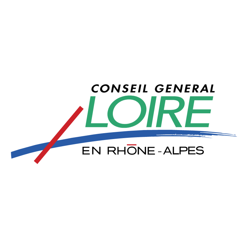 Conseil General Loire En Rhone Alpes vector