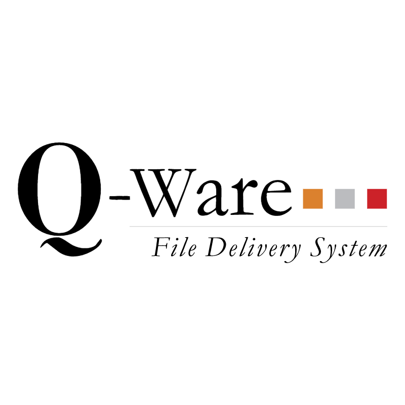 Q Ware File Delivery System vector