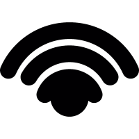 Wifi signal symbol vector