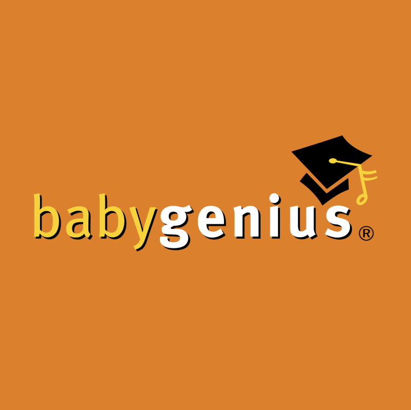 Baby Genius vector