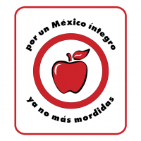 por un Mexico integro campania vector
