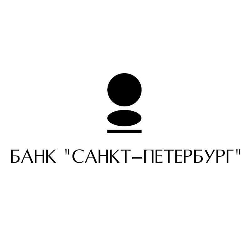 Sankt Petersburg Bank vector