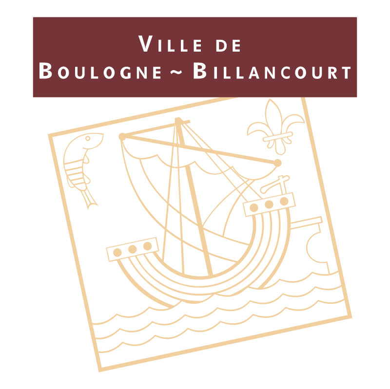Ville Boulogne Billancourt vector