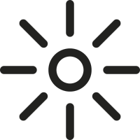 Brightness Symbol vector