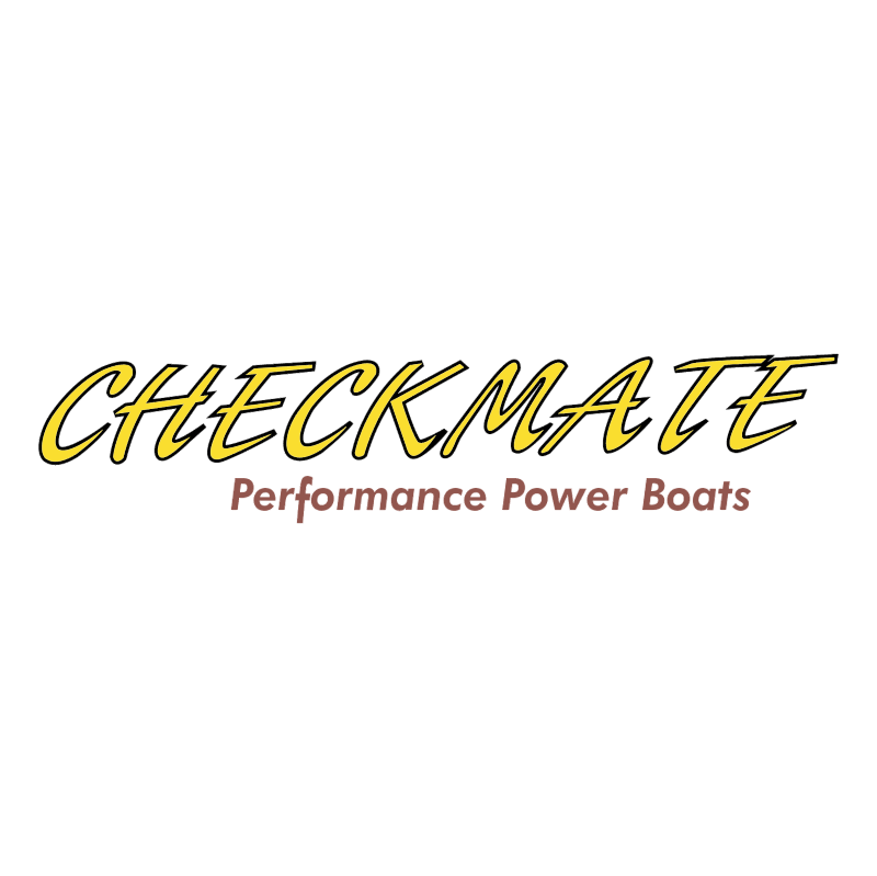 Checkmate Power Boats vector