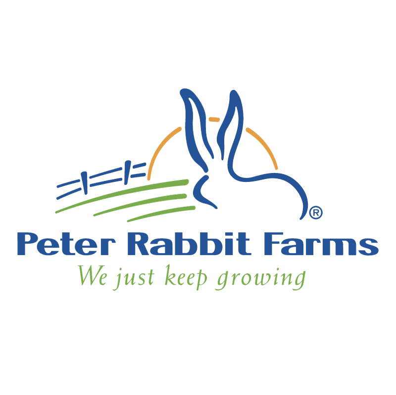 Peter Rabbit Farms vector logo