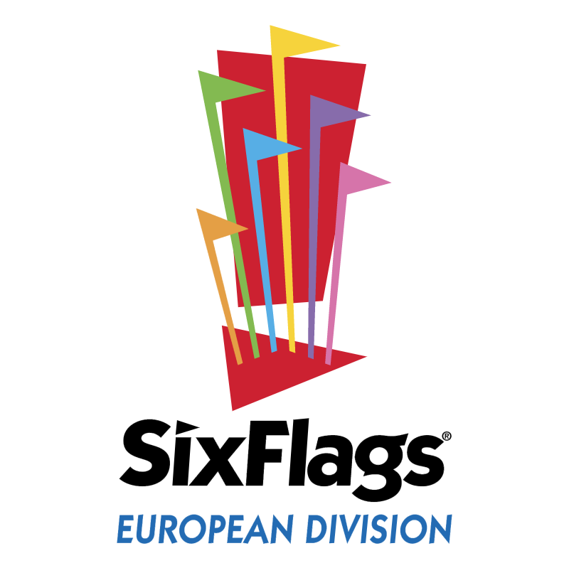 Six Flags European Division vector