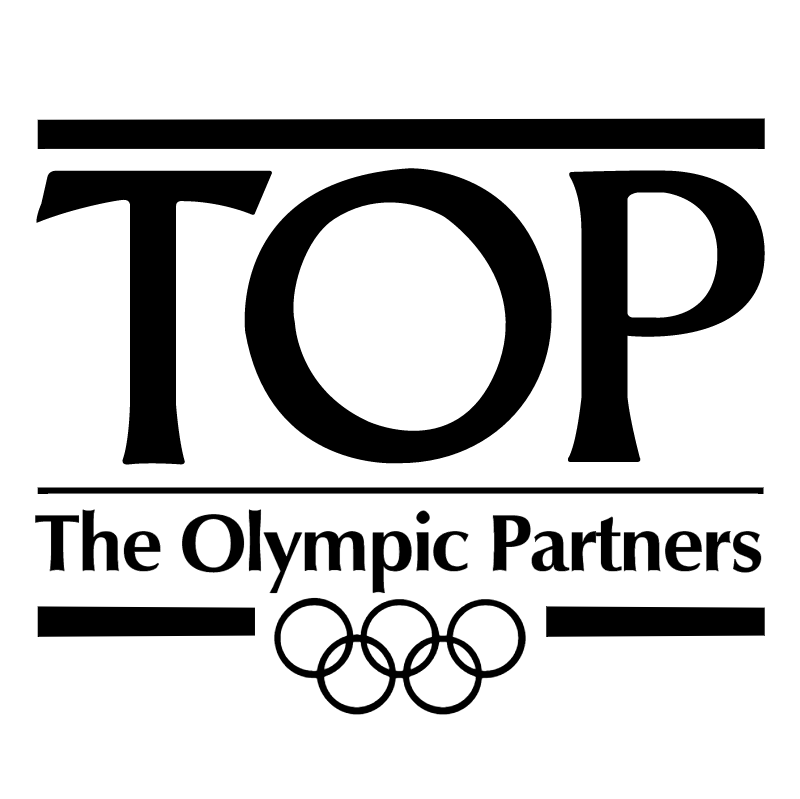 Top The Olympic Partners vector logo