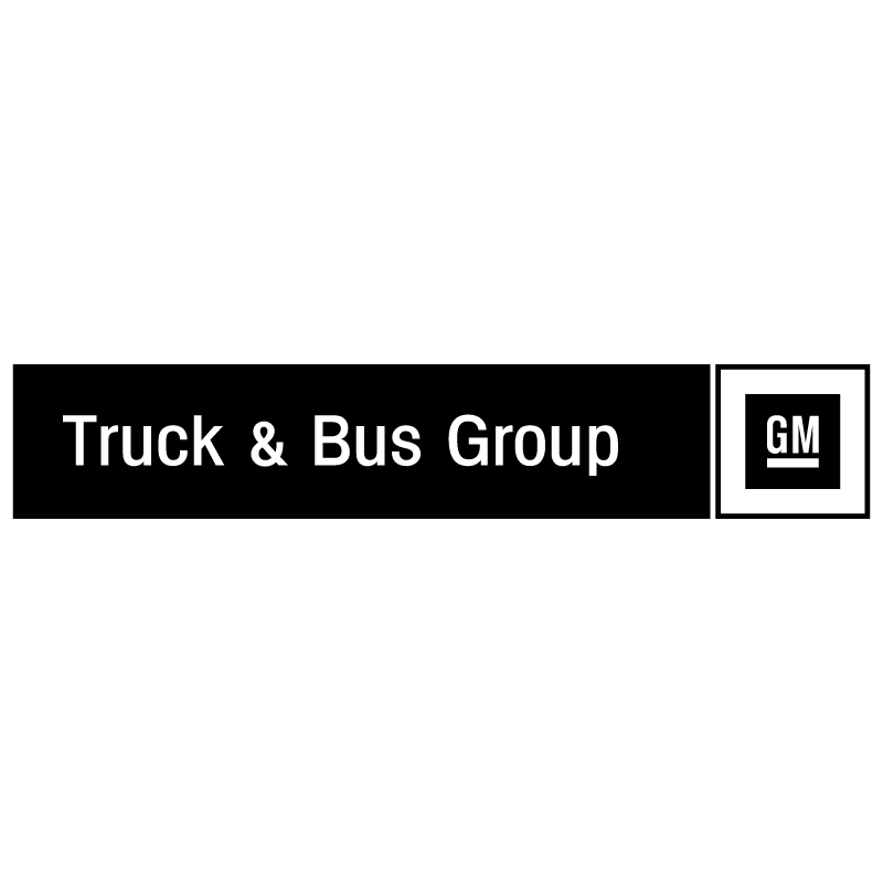 Truck &amp; Bus Group GM vector