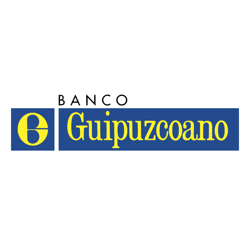 Banco Guipuzcoano vector
